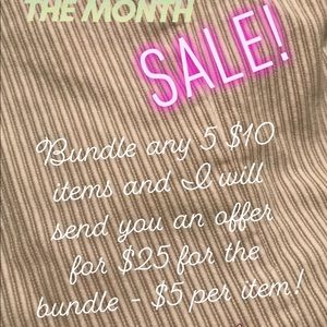 Bundle! And get an offer to you!